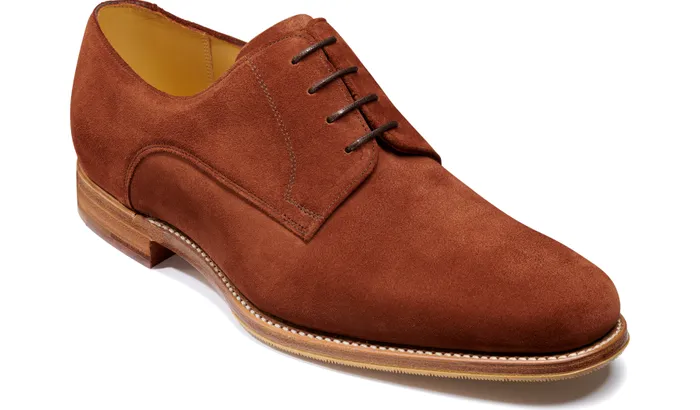 Ellon 8211 Polo Brown Suede Men Barker Shoes Mens Derbys