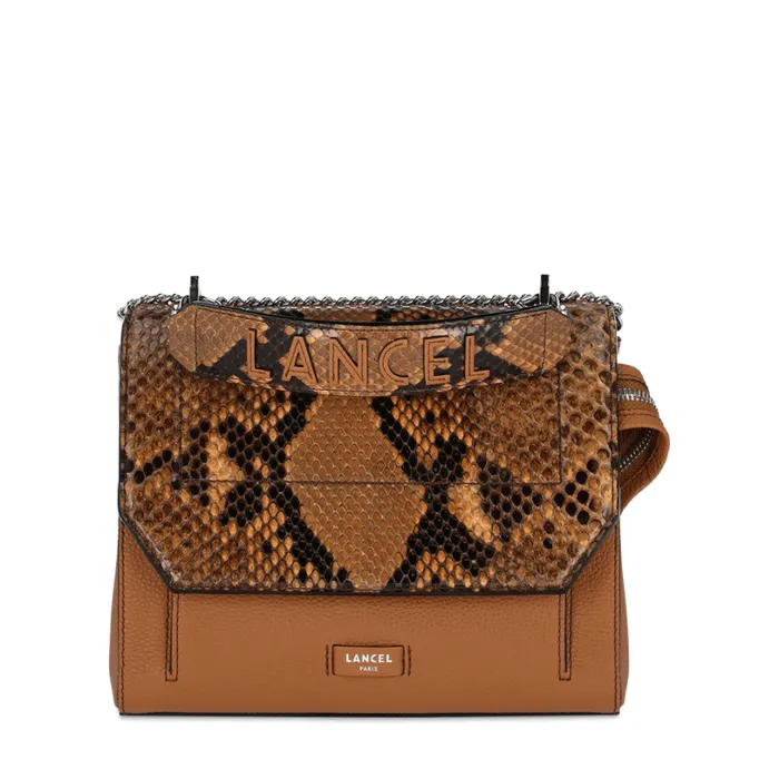 Flap Bag With Handle Camel Women Lancel The Exotics