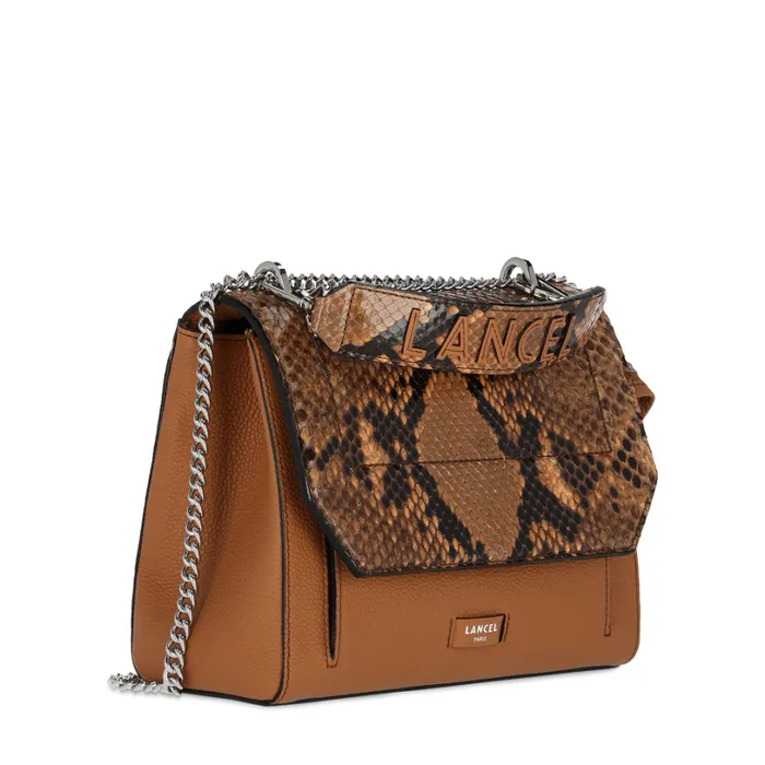 Flap Bag With Handle Camel Women Lancel The Exotics