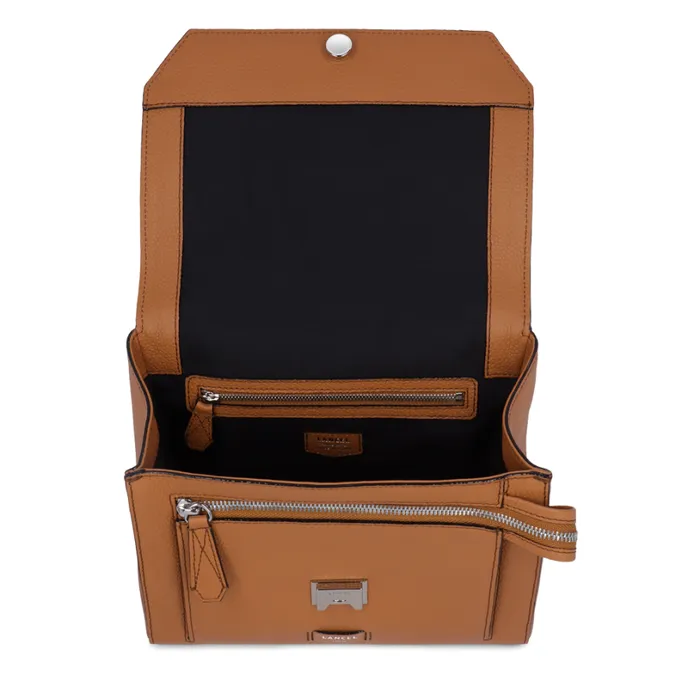 Flap Bag With Handle Camel Women Lancel The Exotics