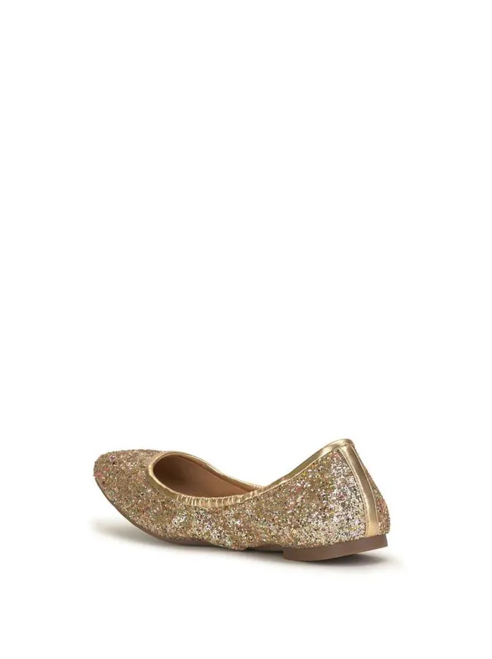 Flats Shoes Jessica Simpson Sandaze Flat In Party Gold