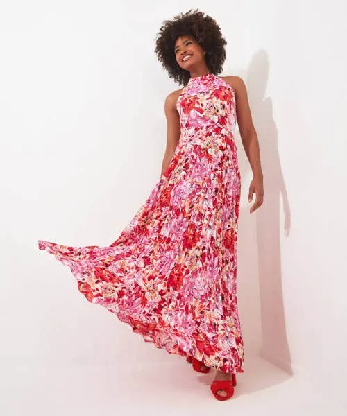Floral Fizz Dress Pink Apparel Dresses Joebrowns