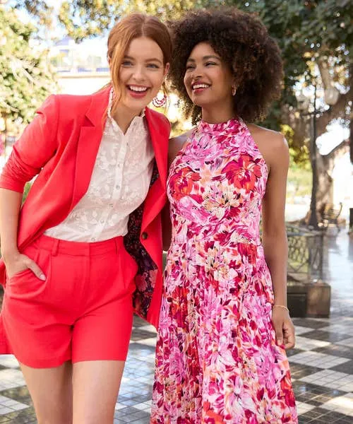 Floral Fizz Dress Pink Apparel Dresses Joebrowns Floral Fizz Dress Pink Apparel Dresses Joebrowns