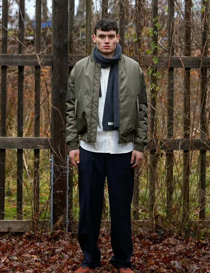 Fort Jackets BOW BOMBER JACKET Dusty Olive 8211 Men
