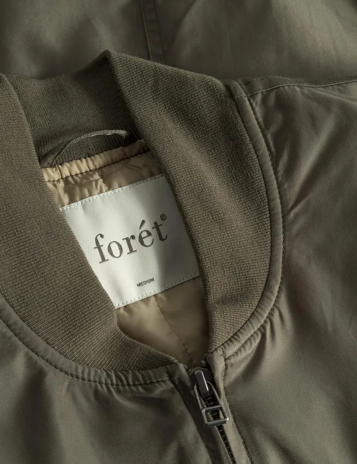 Fort Jackets BOW BOMBER JACKET Dusty Olive 8211 Men