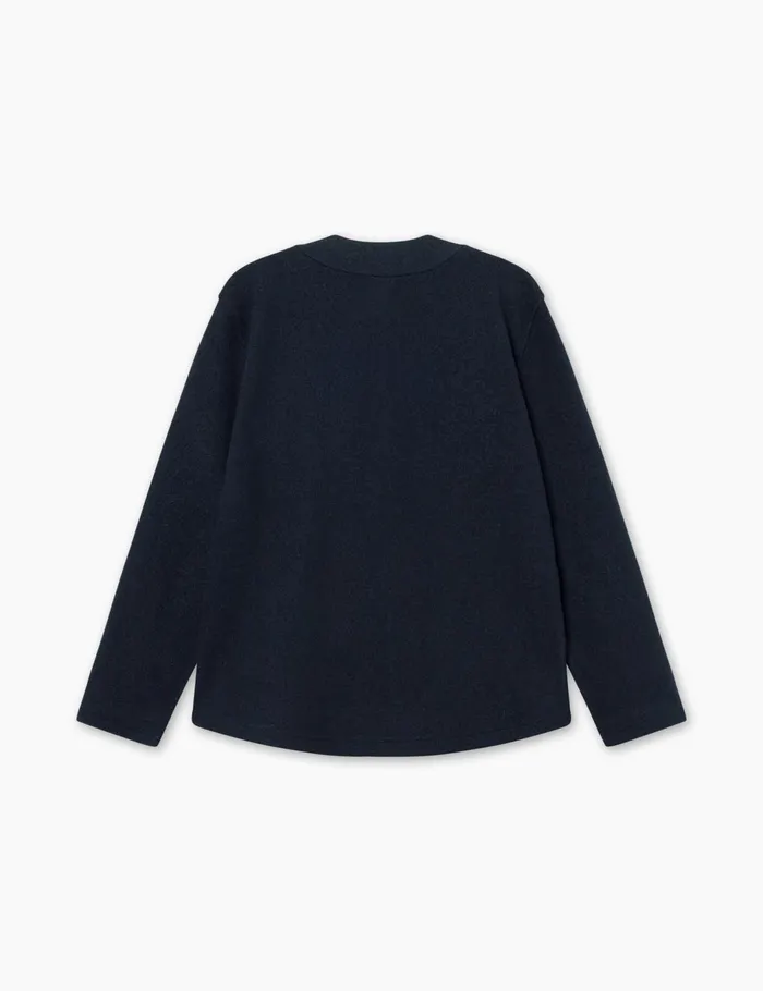 Fort Overshirts HILL WOOL CARDIGAN Navy 8211 Men Fort Overshirts HILL WOOL CARDIGAN Navy 8211 Men