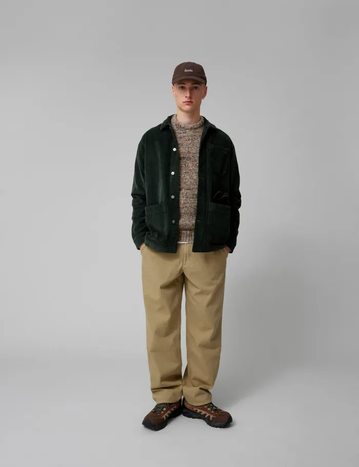 Fort Overshirts ROWAN OVERSHIRT Dark Moss Corduroy 8211 Men Fort Overshirts ROWAN OVERSHIRT Dark Moss Corduroy 8211 Men