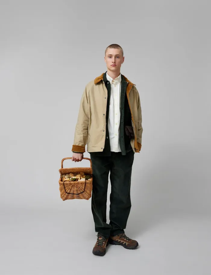 Fort Overshirts ROWAN OVERSHIRT Dark Moss Corduroy 8211 Men Fort Overshirts ROWAN OVERSHIRT Dark Moss Corduroy 8211 Men