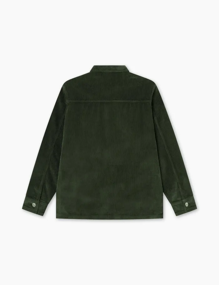 Fort Overshirts ROWAN OVERSHIRT Dark Moss Corduroy 8211 Men Fort Overshirts ROWAN OVERSHIRT Dark Moss Corduroy 8211 Men
