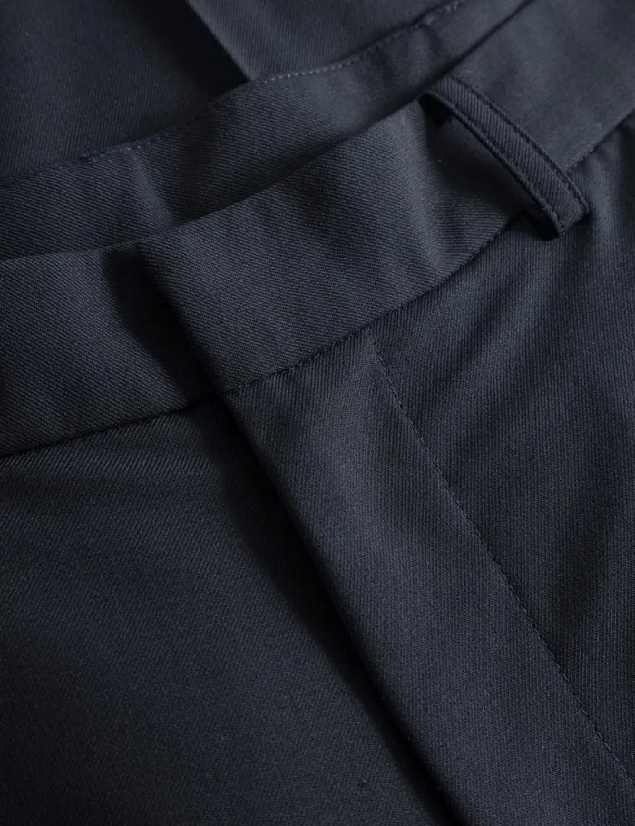 Fort Pants WRITER WOOL PANTS Navy 8211 Men Fort Pants WRITER WOOL PANTS Navy 8211 Men