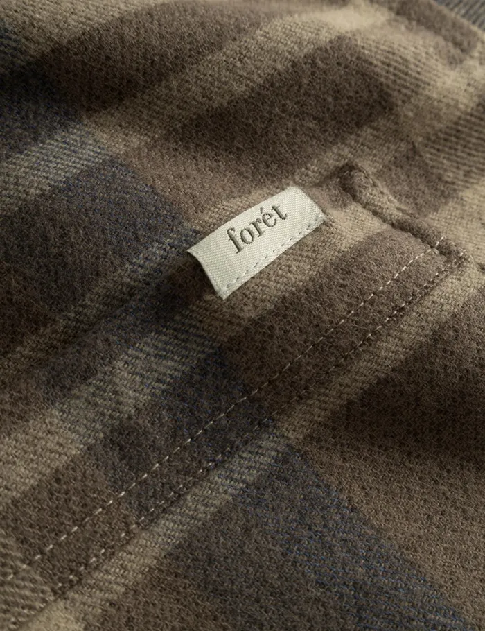 Fort Shirts CABIN ZIP SHIRT Check 8211 Men Fort Shirts CABIN ZIP SHIRT Check 8211 Men