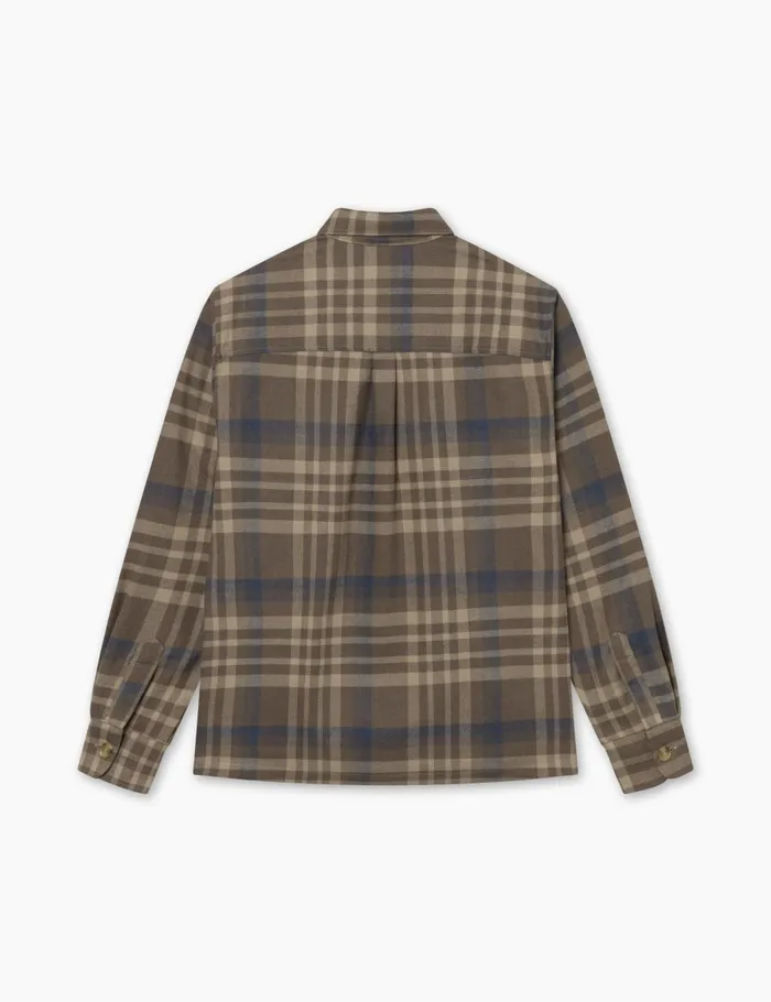Fort Shirts CABIN ZIP SHIRT Check 8211 Men Fort Shirts CABIN ZIP SHIRT Check 8211 Men