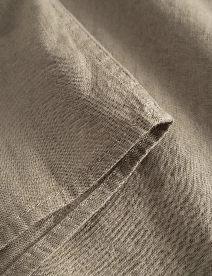 Fort Shirts SERENE LINEN SHIRT Taupe 8211 Men