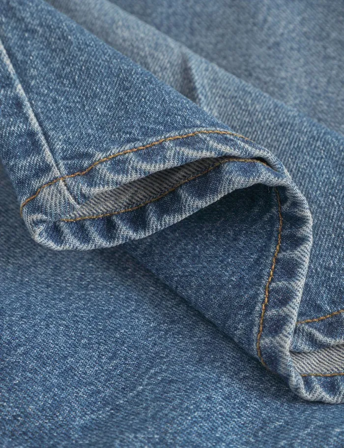 Fort Shorts CLAY CREASED DENIM SHORTS Vintage Blue 8211 Men Fort Shorts CLAY CREASED DENIM SHORTS Vintage Blue 8211 Men