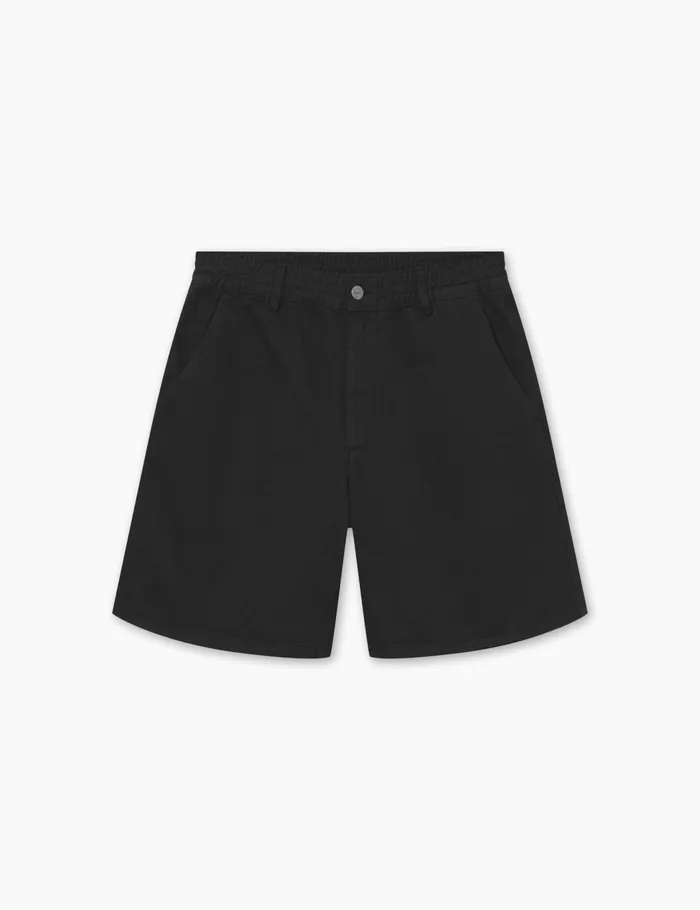 Fort Shorts CLAY TWILL SHORTS Black 8211 Men