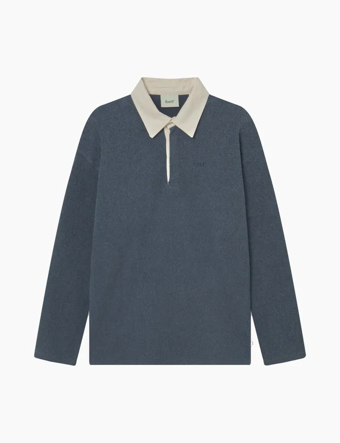Fort Sweatshirts HERB BRUSHED SWEATSHIRT Navy 8211 Men