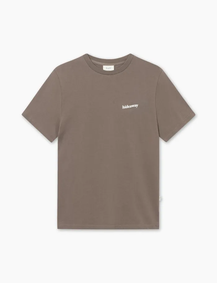 Fort TShirts HIDEAWAY TSHIRT Cold Browncloud 8211 Men