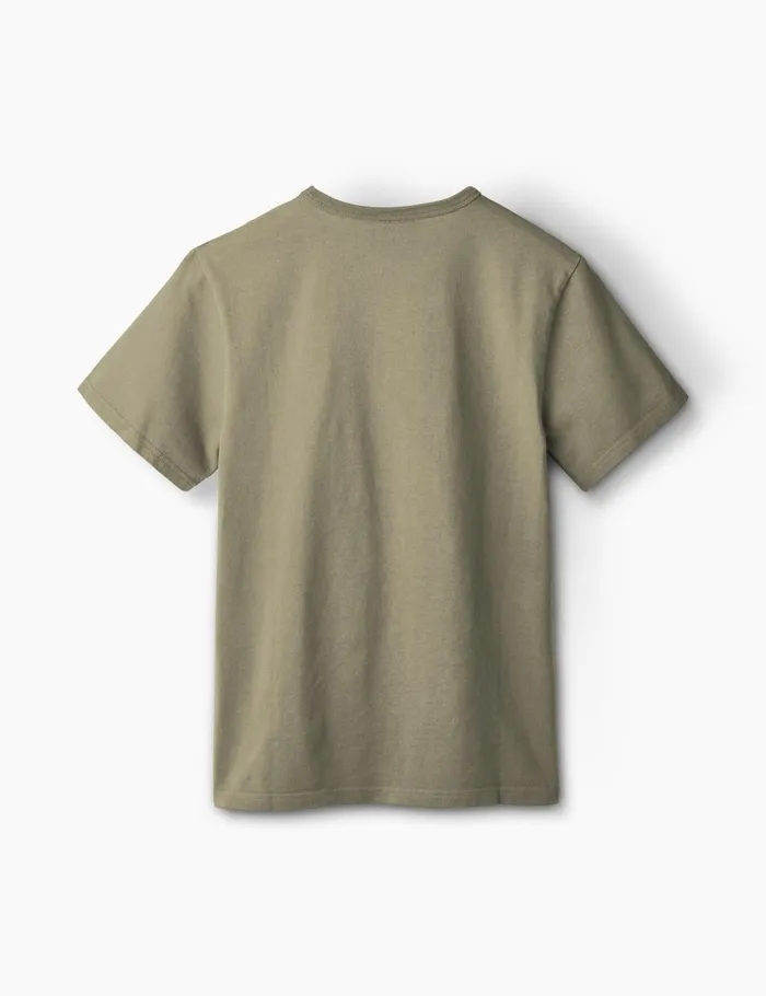 Fort TShirts OAK TSHIRT Dusty Olive 8211 Men Fort TShirts OAK TSHIRT Dusty Olive 8211 Men