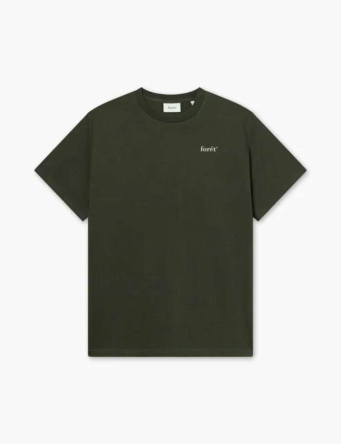 Fort TShirts OCEAN TSHIRT Dark Mosscloud 8211 Men