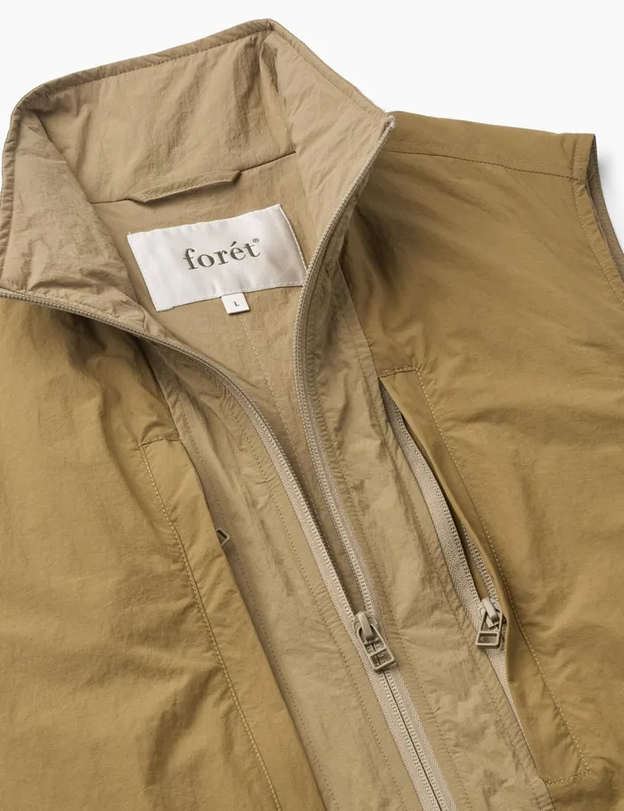 Fort Vests MYST LINER ZIP VEST Armydusty Olive 8211 Men
