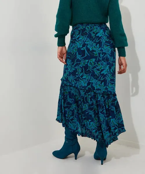 Freya Floral Skirt Blue Skirts Joebrowns Apparel Freya Floral Skirt Blue Skirts Joebrowns Apparel