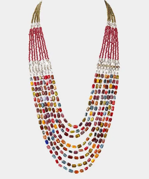 Gifts Joebrowns Apparel Artisan Beaded Necklace Multi Gifts Joebrowns Apparel Artisan Beaded Necklace Multi