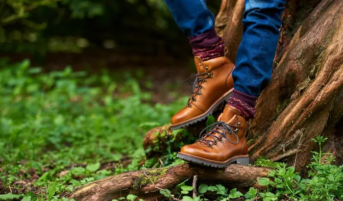 Glencoe 8211 Cedar Grain Men Barker Shoes Mens Boots