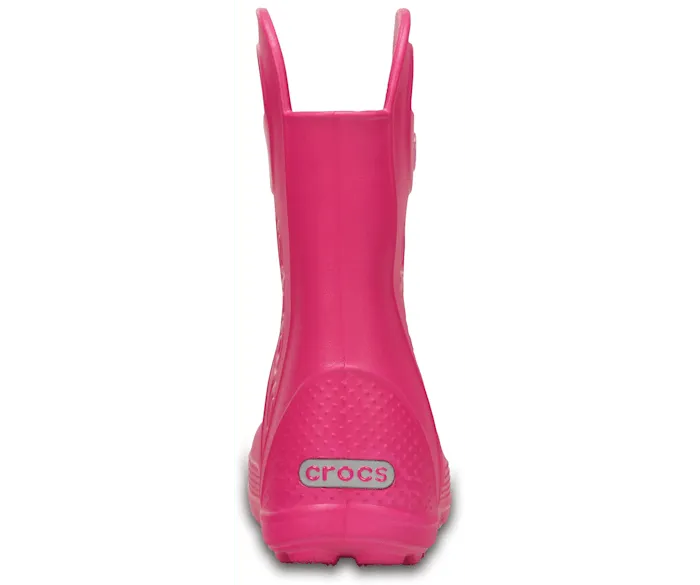 Handle It Rain Boot Candy Pink Kids Crocs Boots