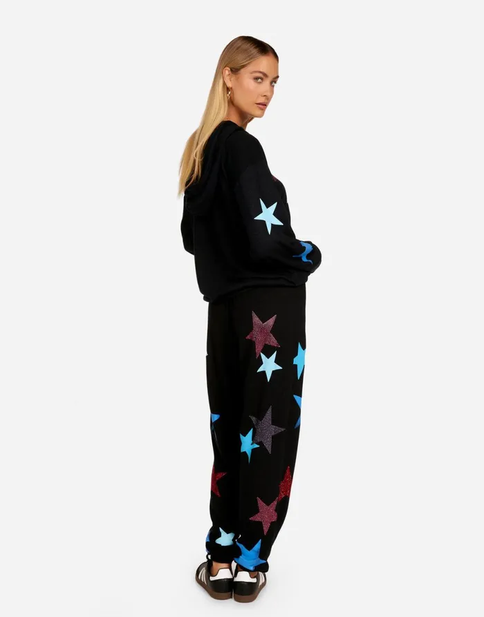 Harmony Color Crystal Multi Stars Onyx Women039s Lauren Moshi Hoodies
