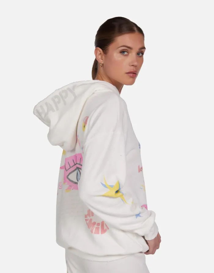 Harmony Dino Elements Milk Women039s Lauren Moshi Hoodies
