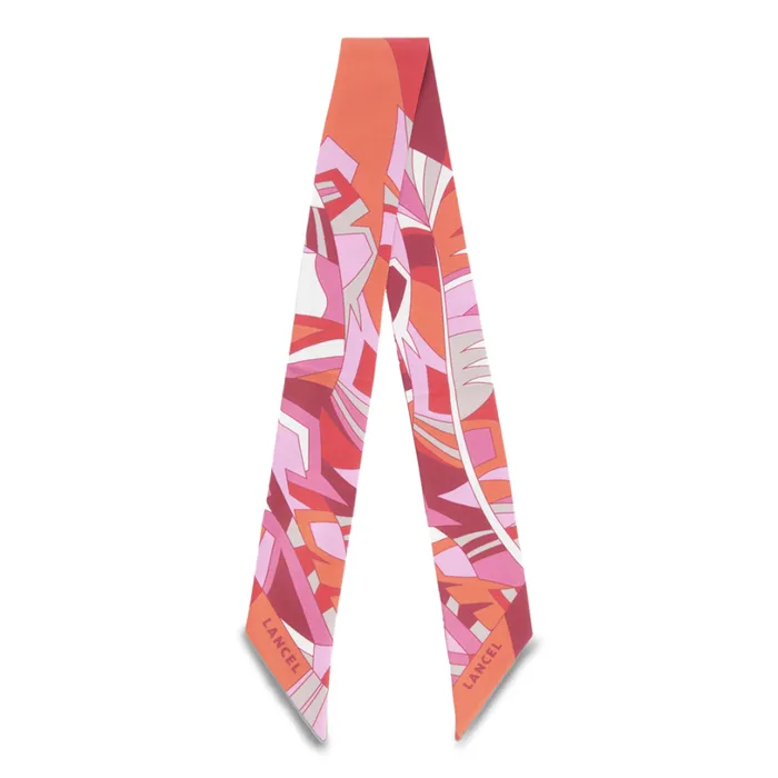 Headband Multico Cherry Women Lancel Silk Square And Headband