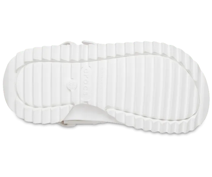 Hiker Clog White White Women Crocs Platforms 038 Wedges