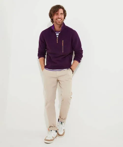 Hoodies and Sweatshirts Joebrowns Apparel Perfect Premium Funnel Purple