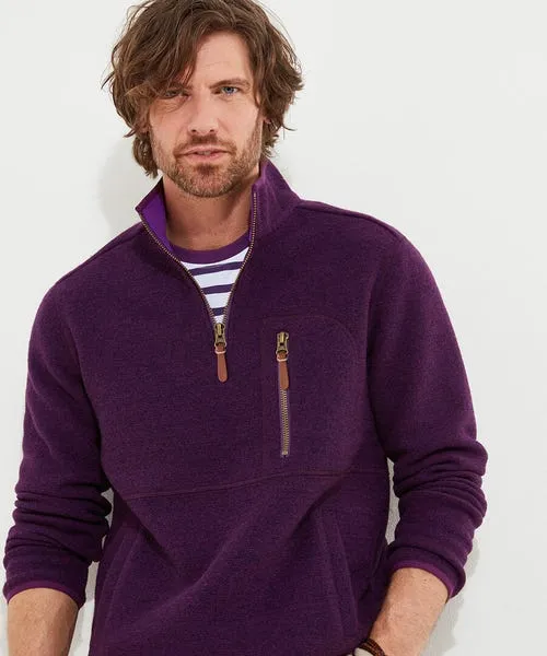 Hoodies and Sweatshirts Joebrowns Apparel Perfect Premium Funnel Purple