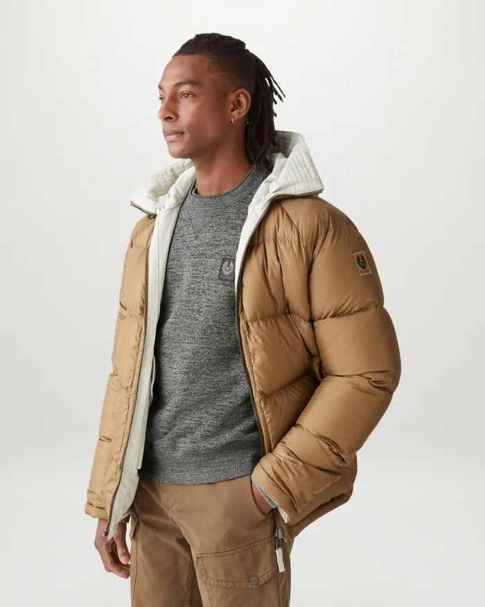 Hoodies and Sweatshirts Men Belstaff Assembly Crewneck Sweatshirt Grey Tweed Multi Hoodies and Sweatshirts Men Belstaff Assembly Crewneck Sweatshirt Grey Tweed Multi