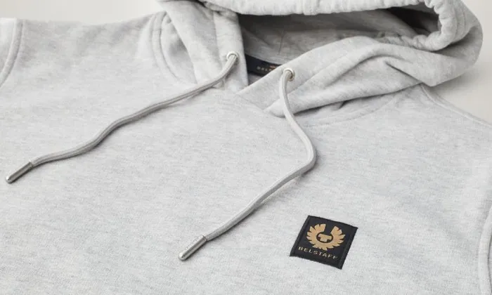 Hoodies and Sweatshirts Men Belstaff Belstaff Hoodie Old Silver Heather