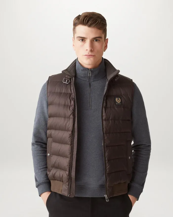 Hoodies and Sweatshirts Men Belstaff Belstaff Quarter Zip Sweatshirt Charcoal Heather Hoodies and Sweatshirts Men Belstaff Belstaff Quarter Zip Sweatshirt Charcoal Heather