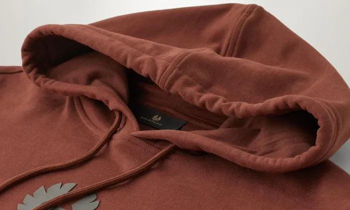 Hoodies and Sweatshirts Men Belstaff Belstaff Signature Hoodie Deep Copper