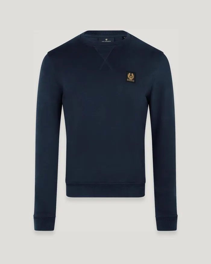 Hoodies and Sweatshirts Men Belstaff Belstaff Sweatshirt Dark Ink