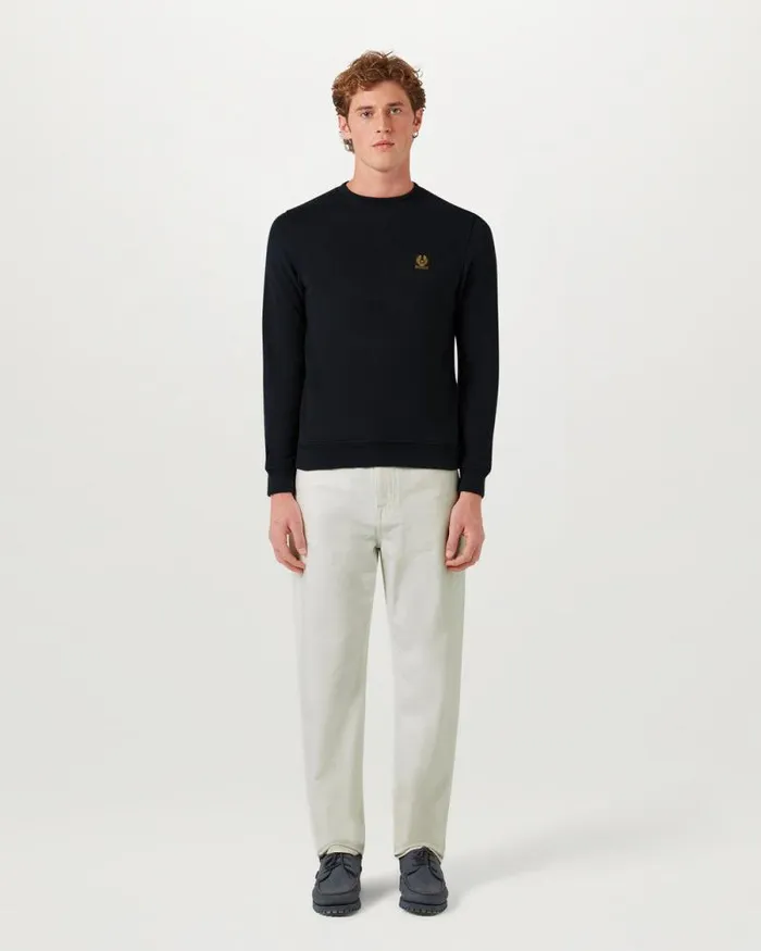 Hoodies and Sweatshirts Men Belstaff Belstaff Sweatshirt Dark Ink