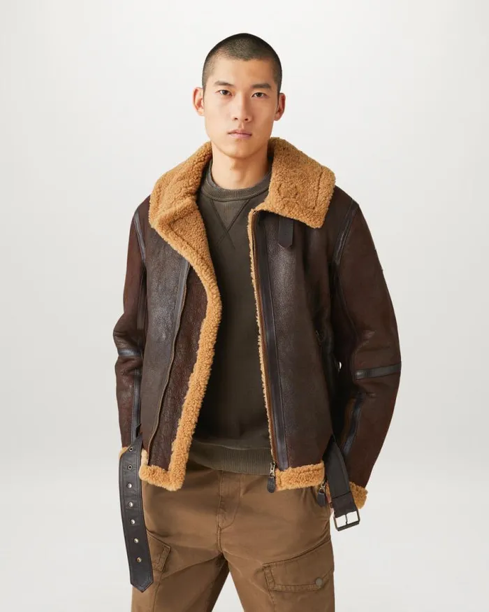 Hoodies and Sweatshirts Men Belstaff Hockley Crewneck Sweatshirt Forge Grey