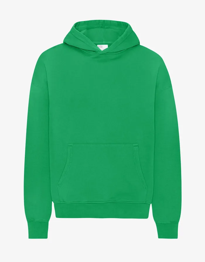 Hoodies Organic Oversized Hood 8211 Kelly Green Colorfulstandard Women