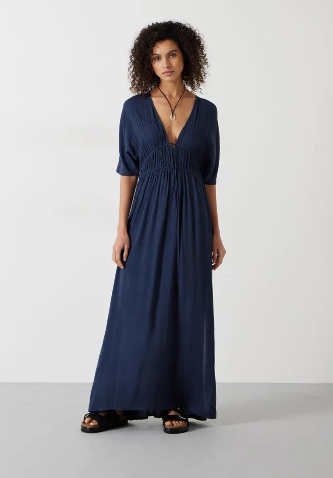 Hush Dresses Women Grace Lightweight Maxi Dress Petrol