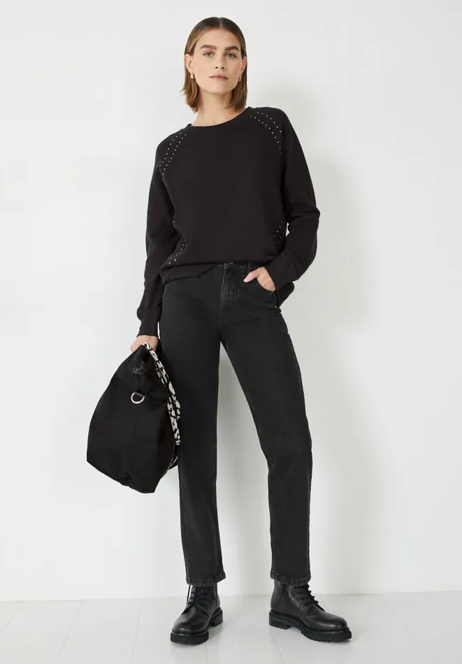 Hush Jeans Women Frieda Jeans Washed Black