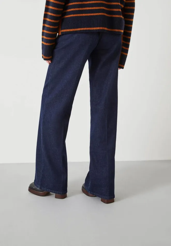 Hush Jeans Women Viola Clean Jeans Dark Indigo
