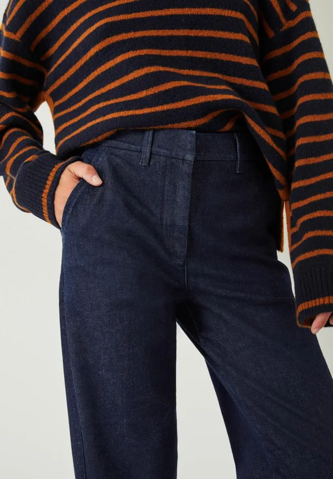 Hush Jeans Women Viola Clean Jeans Dark Indigo