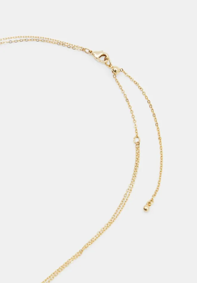 Hush Jewellery Women Amelie Semi Precious Teardrop Necklace Gold Hush Jewellery Women Amelie Semi Precious Teardrop Necklace Gold