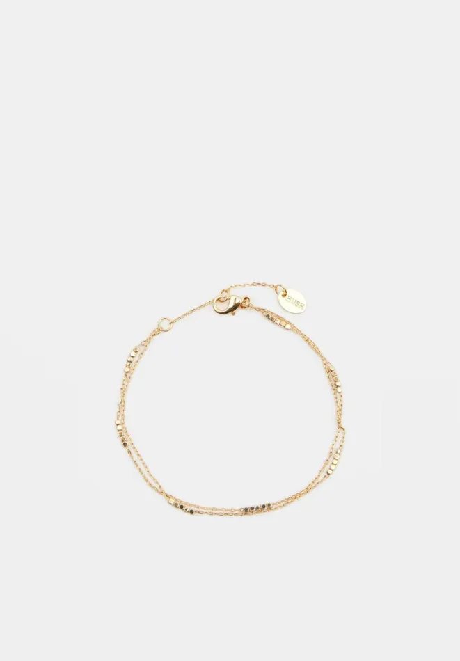 Hush Jewellery Women Lyla Mini Bead Bracelet Gold