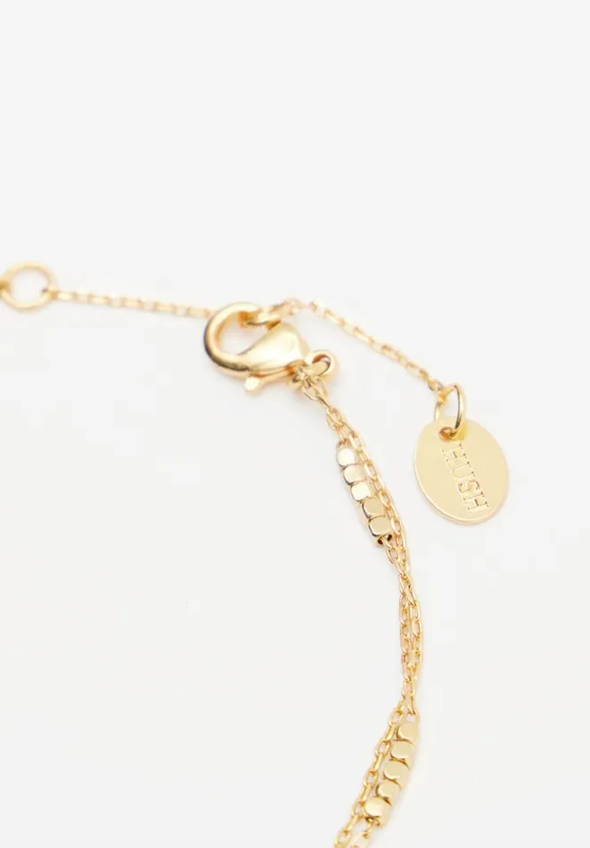 Hush Jewellery Women Lyla Mini Bead Bracelet Gold