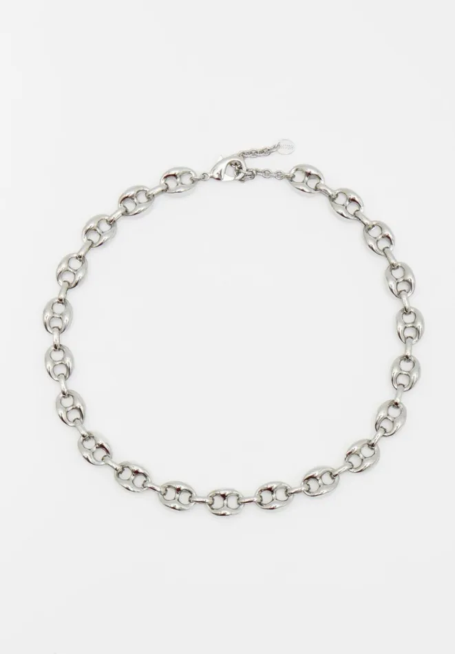 Hush Jewellery Women Rima Chain Necklace Silver